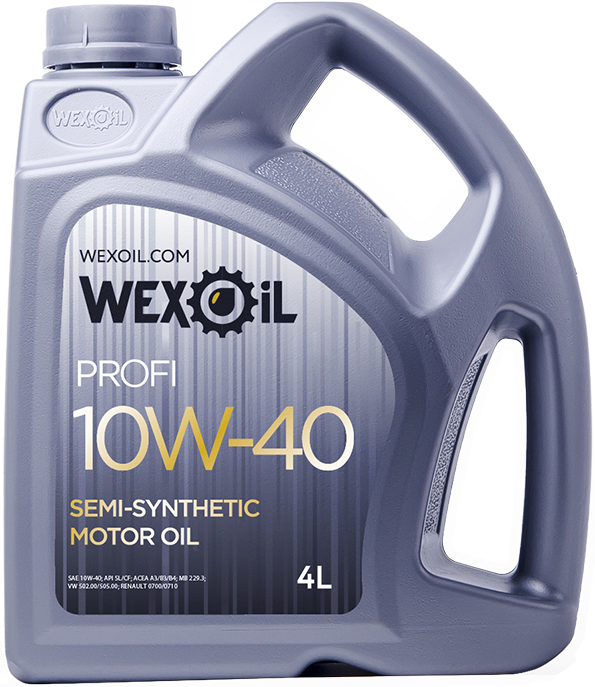 Олива моторна WEXOIL PROFI 10W-40 4L